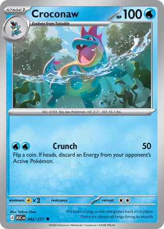 Croconaw (Ascended Heroes 042/217)
