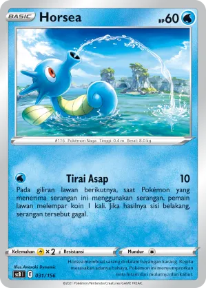 Horsea (Challenge V Starter Deck 031/156)