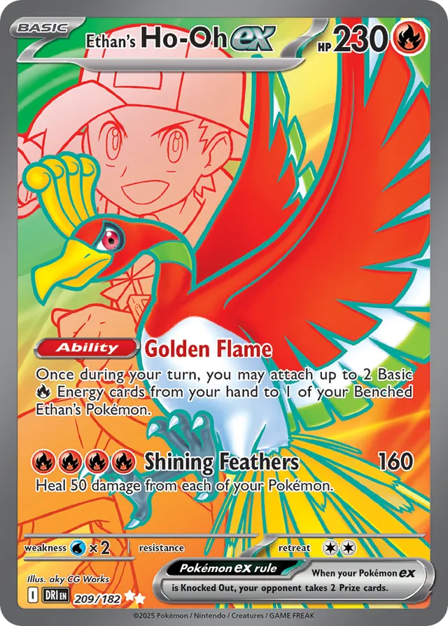 Ethan's Ho-Ohex Destined Rivals 209/182 Ultra Rare