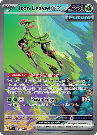 Iron Leaves ex (Temporal Forces 203/162)