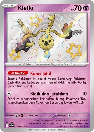 Klefki (Shiny Treasure ex 264/190)