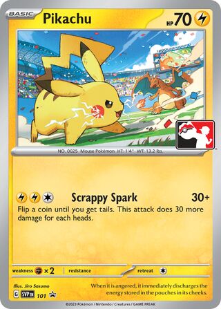 101 Pikachu [Play! Pokémon] SVP PROMO
