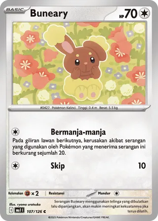 Buneary (Mega Evolution 107/126)