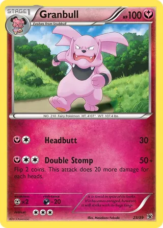 Granbull (Kalos Starter Set 23/39)
