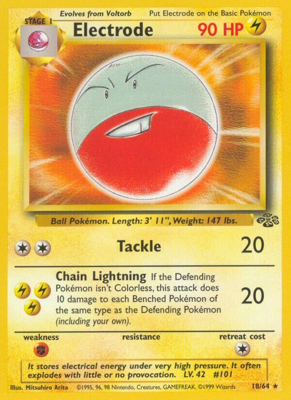 Electrode Jungle 18/64 Rare
