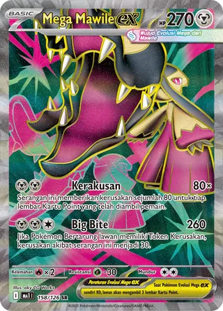 Mega Mawile ex (Mega Evolution 158/126)
