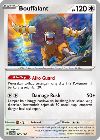 Bouffalant (ex Compact Deck 127/163)