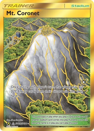 Mt. Coronet (Hidden Fates SV89/SV94)