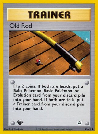 Old Rod (Neo Revelation 64/64)