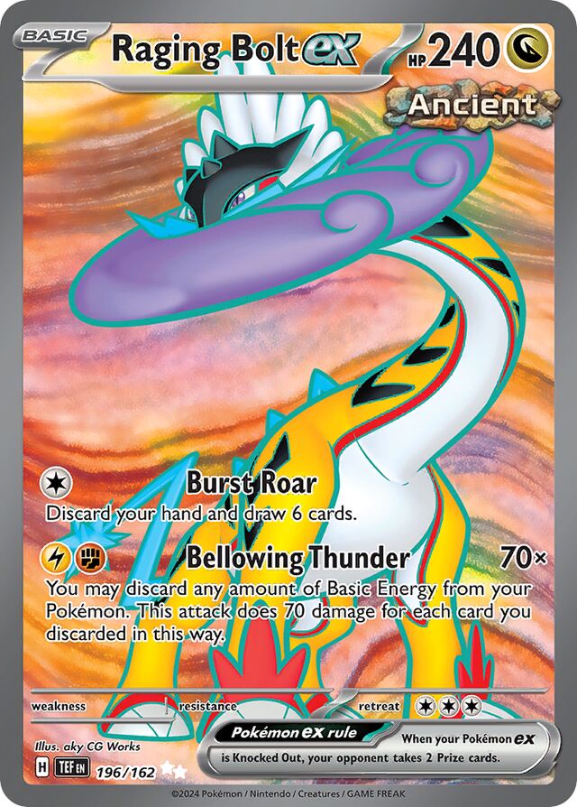 196/162 Raging Boltex TEF Ultra Rare