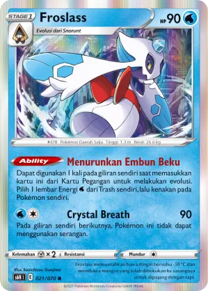 Froslass (Silver Lance 021/070)