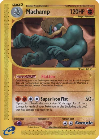 Machamp (New York Pokémon Center Press Event 088/093)