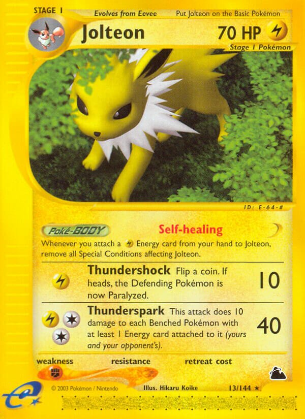 13/144 Jolteon SK Rare