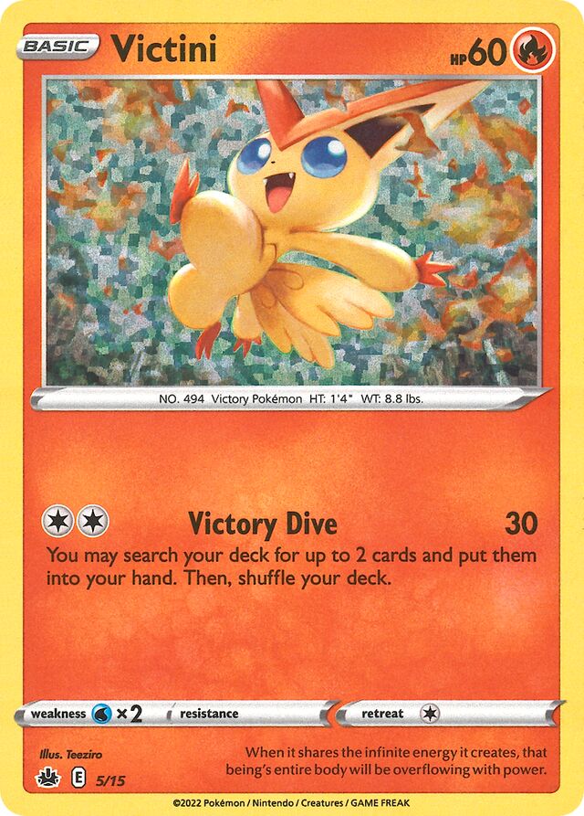 Victini McDonald's Collection 2022 5/15 —