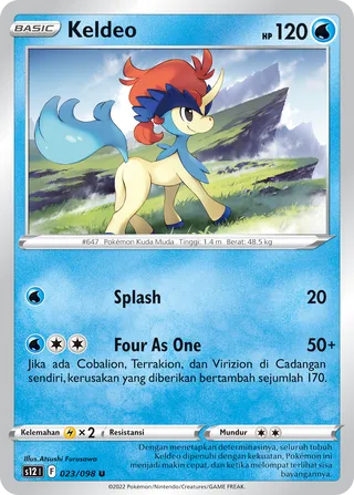 Keldeo (Paradigm Trigger 023/098)