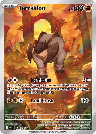 Terrakion (Black & White 269/172)