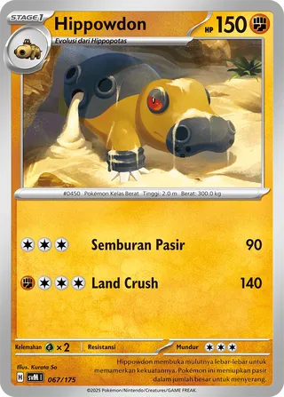 Hippowdon (Generations Starter Decks 067/175)