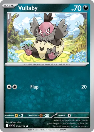 Vullaby (Ascended Heroes 138/217)