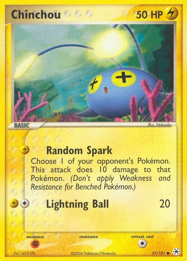 57/101 Chinchou HL Common