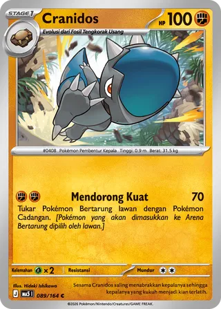 Cranidos (Shadowy Threats 089/164)