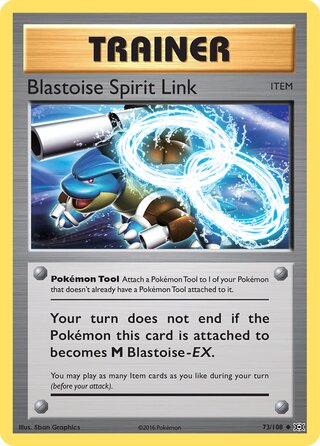 Blastoise Spirit Link (Evolutions 73/108)