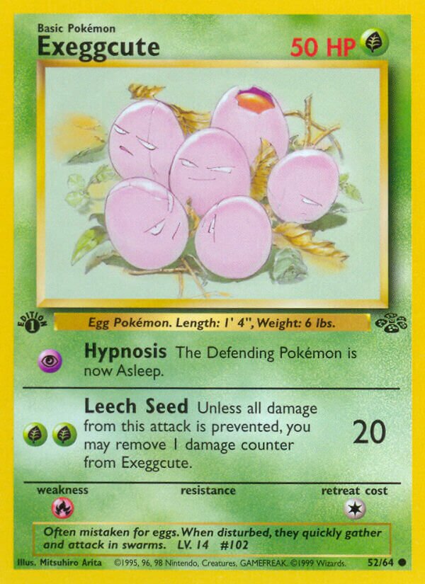 Exeggcute Jungle 52/64 Common