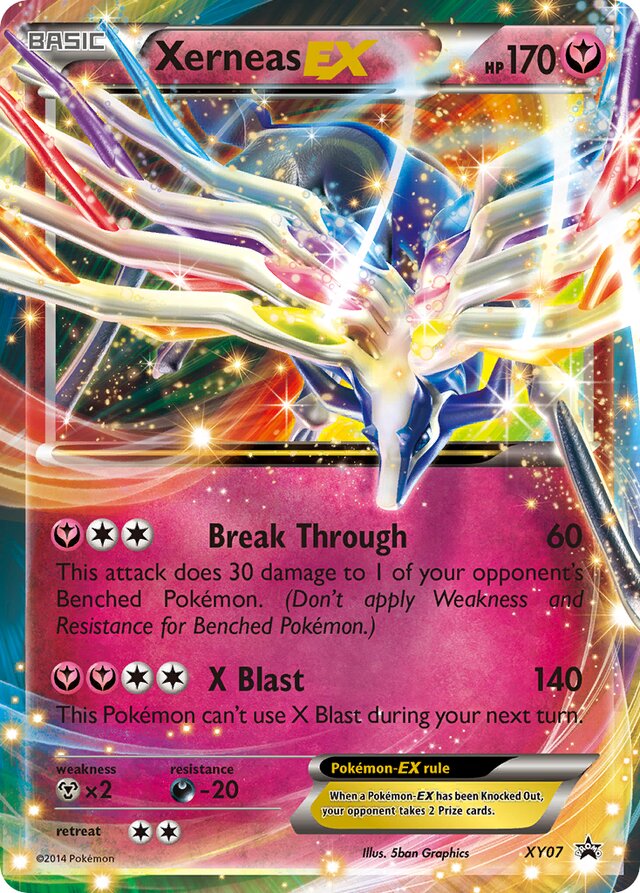 XerneasEX XY Black Star Promos XY07 PROMO