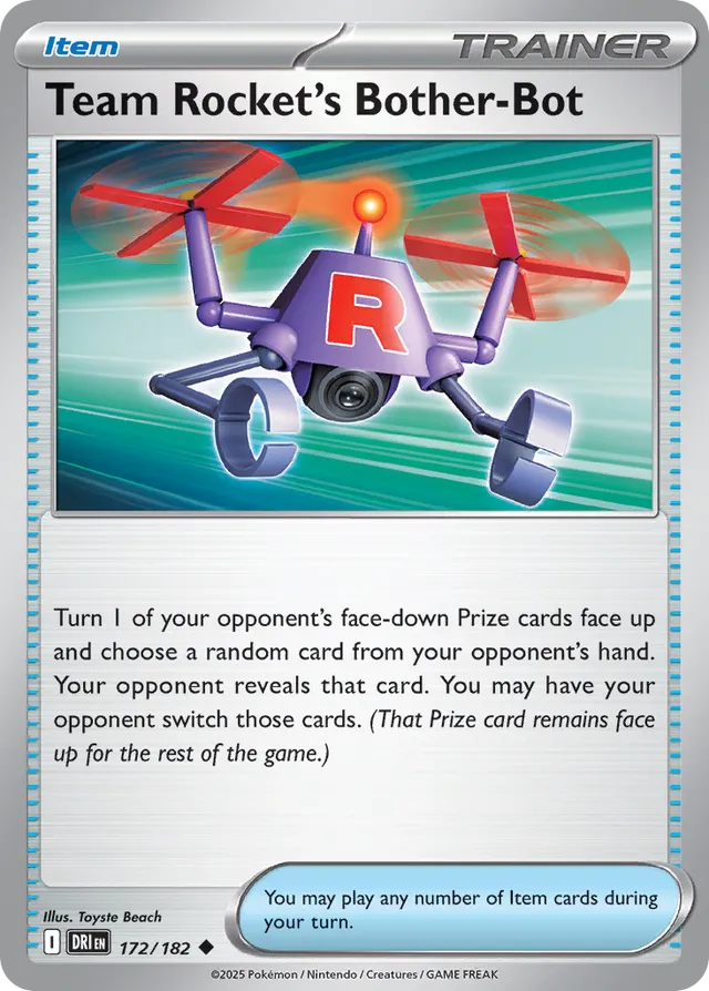 Team Rocket's Bother-Bot Destined Rivals 172/182 Uncommon
