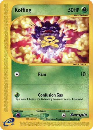 Koffing (New York Pokémon Center Press Event 004/093)
