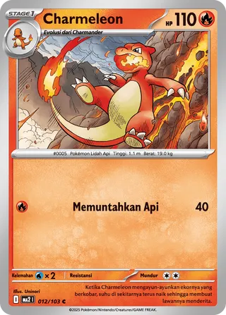 Charmeleon (Blue Blaze 012/103)