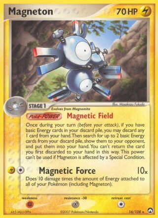 Magneton (EX Power Keepers 16/108)