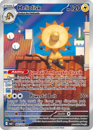 Heliolisk (MEGA Dream ex 201/193)