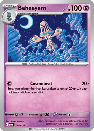 Beheeyem (Future Miraidon ex Starter Deck 007/022)