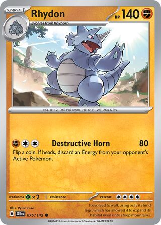 Rhydon (Stellar Crown 075/142)