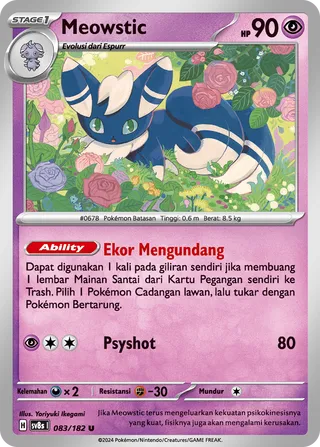 Meowstic (Stellar Lightning 083/182)