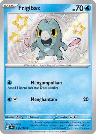 Frigibax (Shiny Treasure ex 233/190)