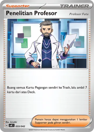 Professor's Research (Stellar Guidance Deck Build Box 033/042)