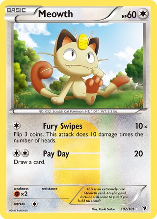Meowth (Noble Victories 102/101)