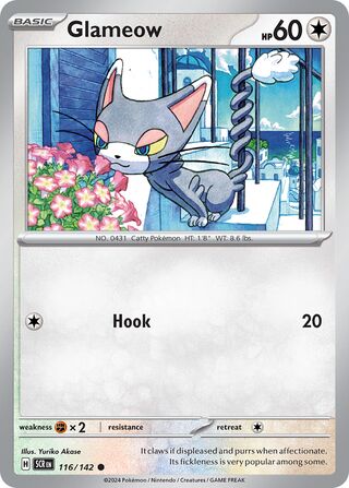 Glameow (Stellar Crown 116/142)