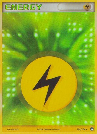 Lightning Energy (EX Power Keepers 106/108)