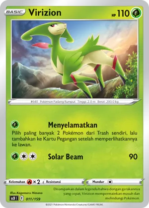 Virizion (Strength V Starter Deck 011/159)