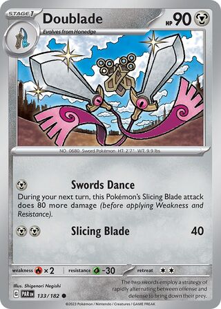 Doublade (Paradox Rift 133/182)