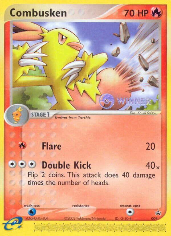 Combusken [Winner] Nintendo Promos 9 PROMO