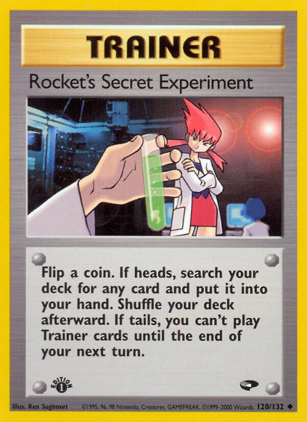 Rocket's Secret Experiment (Gym Challenge 120/132) – TCG Collector