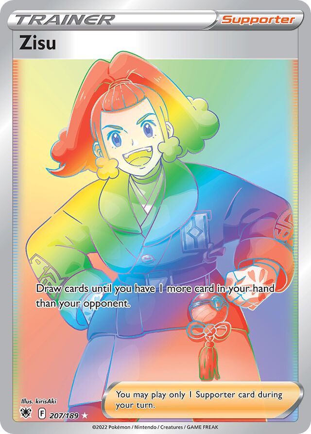 207/189 Zisu ASR Rare Rainbow