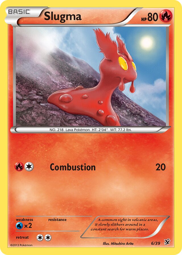 Slugma Kalos Starter Set 6/39