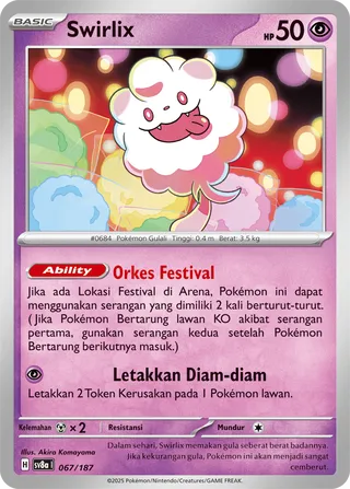 Swirlix (Terastal Festival ex 067/187)