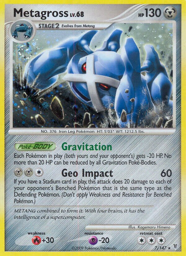 Metagross Supreme Victors 7/147 Rare Holo