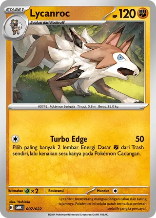 Lycanroc (Ancient Koraidon ex Starter Deck 007/022)