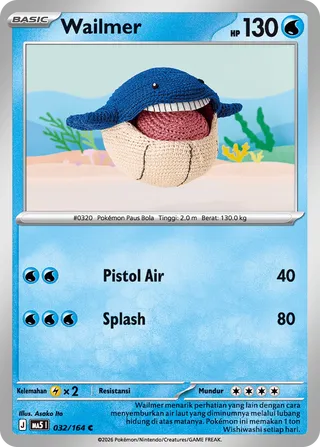 Wailmer (Shadowy Threats 032/164)